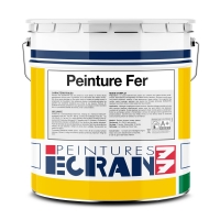 Peinture fer, peinture professionnelle pour m�taux ferreux, antirouille, r�sine alkyde ECRAN77
